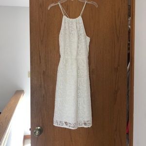 H&M cross back spaghetti strap dress